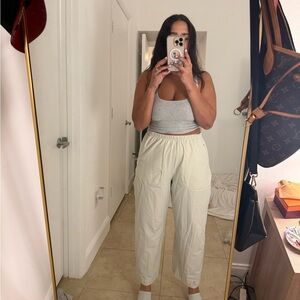 Lululemon mid rise barrel pants